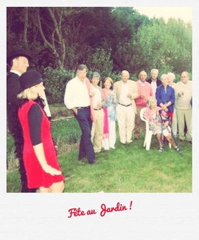 Fête au jardin