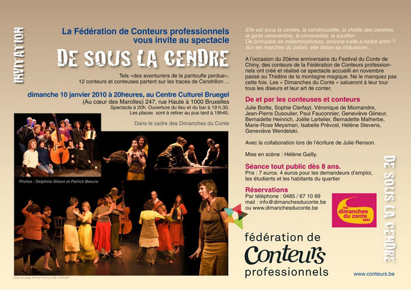 Spectacle De sous la cendre